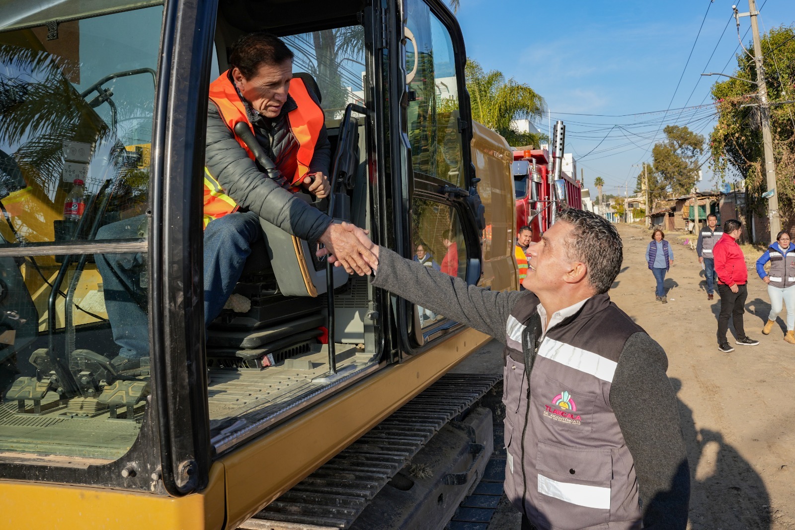 Alcalde Alfonso Sánchez García gestiona obras históricas para el bienestar de Tlaxcala